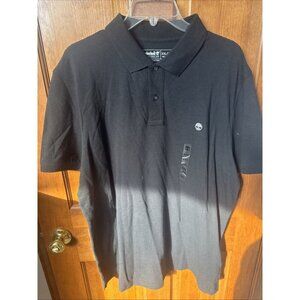 Timberland Earthkeepers Men's Polo Shirt Black, Size XXLarge
